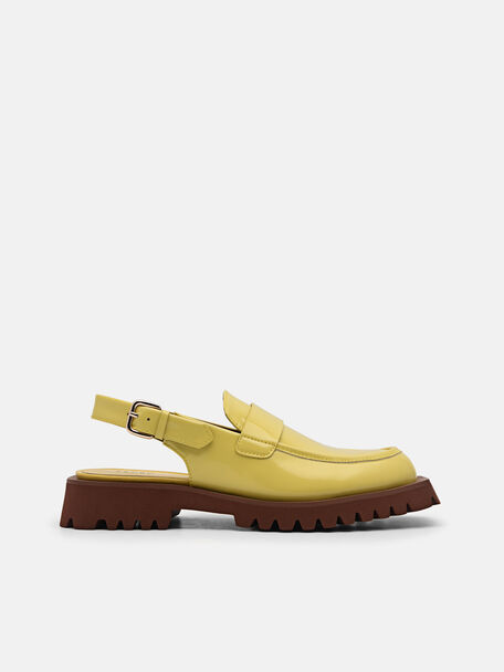 Grapnel Chunky Loafer Mule, 