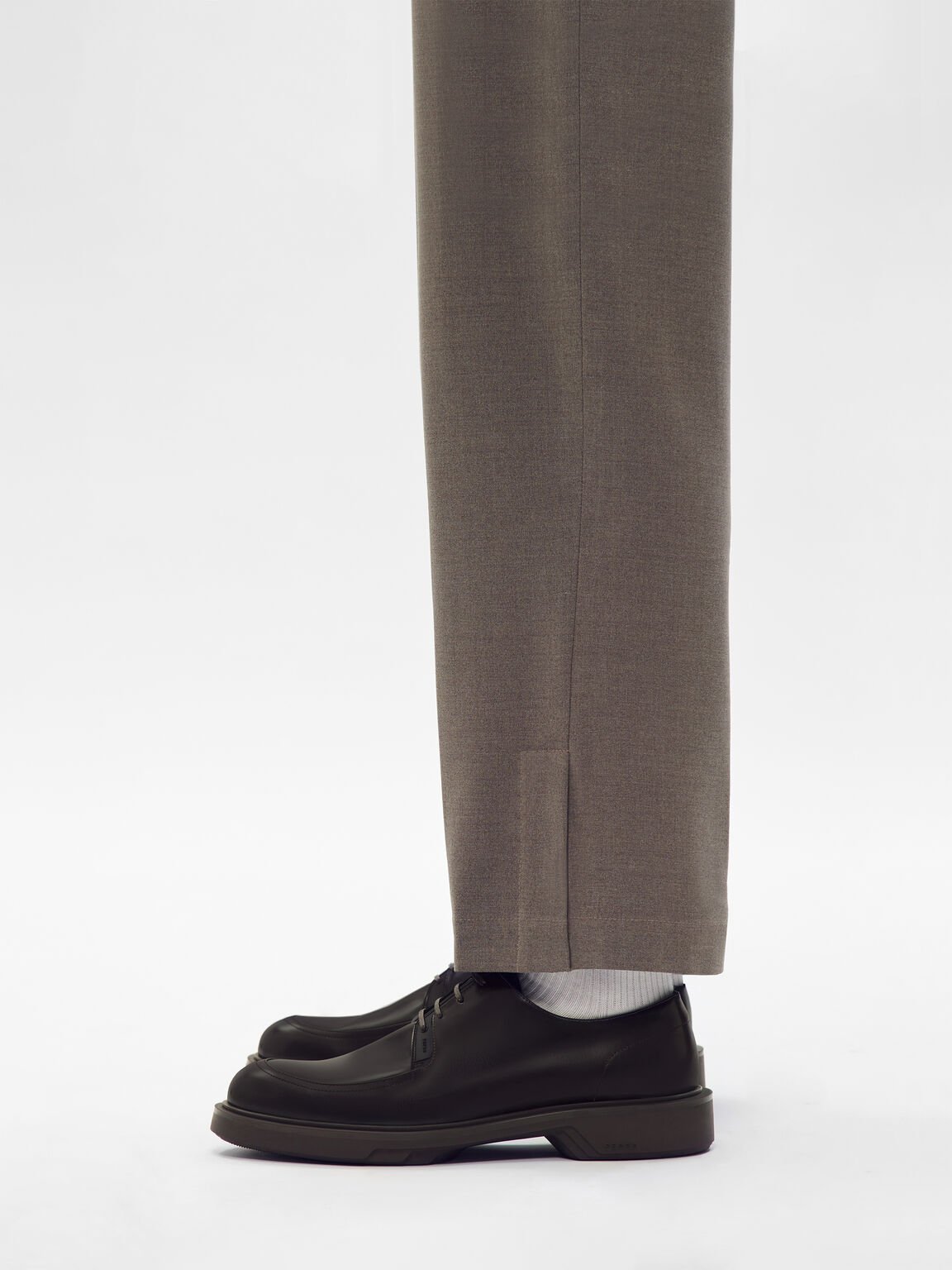 Loop Leather Derby Shoes, 