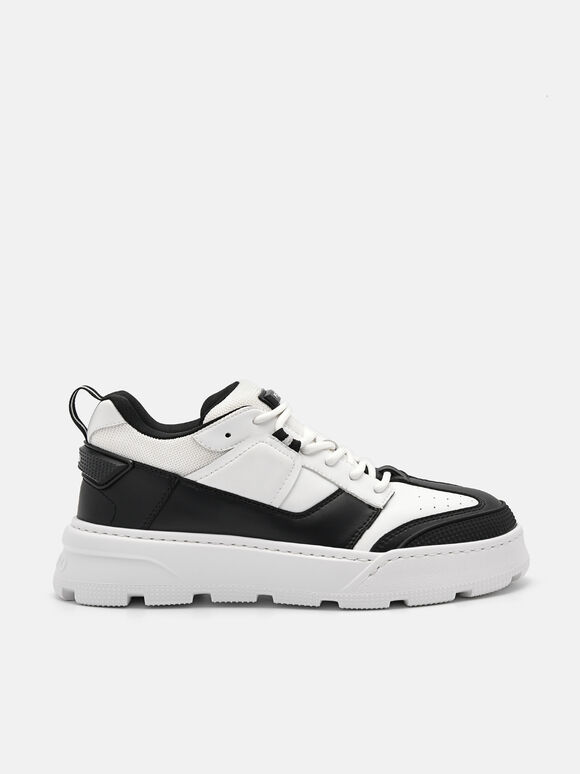 Arc Court Sneakers, Black, hi-res