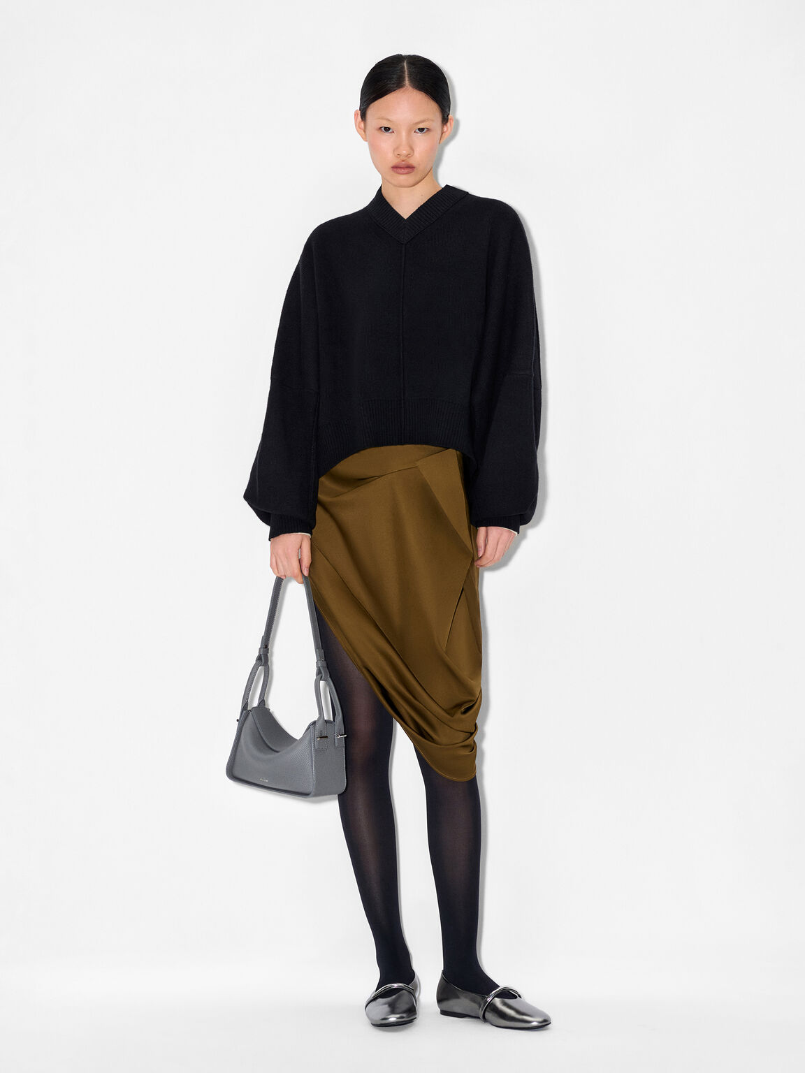 Cap-Toe Ballerina Flats, , hi-res