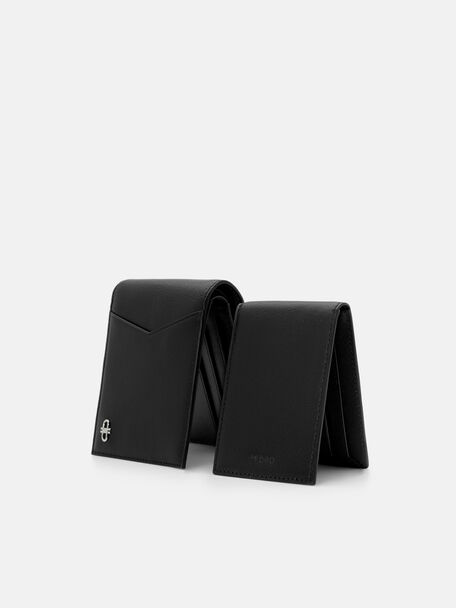 Leather Bi-Fold Wallet with Insert, , hi-res