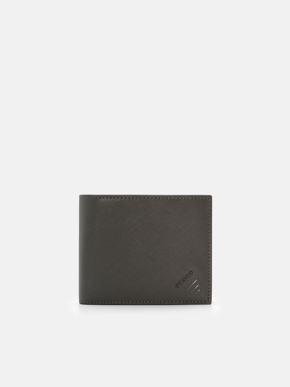 Leather Bi-Fold Flip Wallet, 