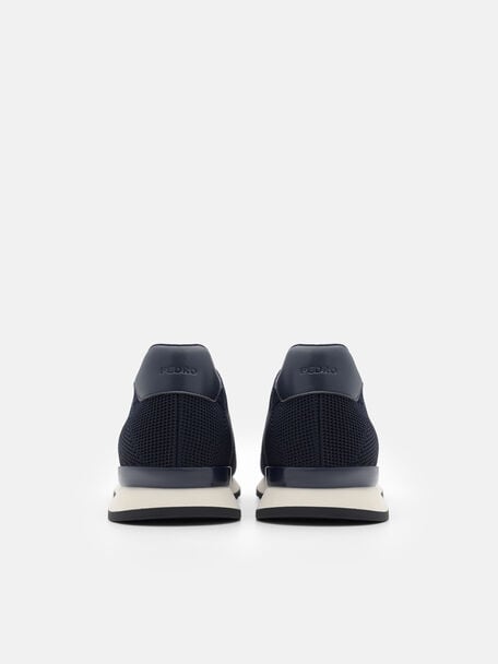 Sepatu Sneakers Rajut Track, 