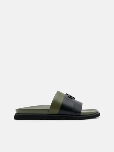 Sandal Slide PEDRO Icon, Military Green