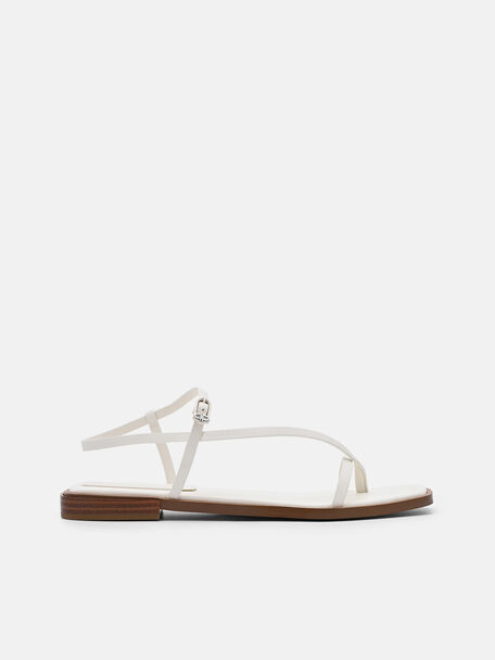 Ashby Leather Strappy Sandals, 