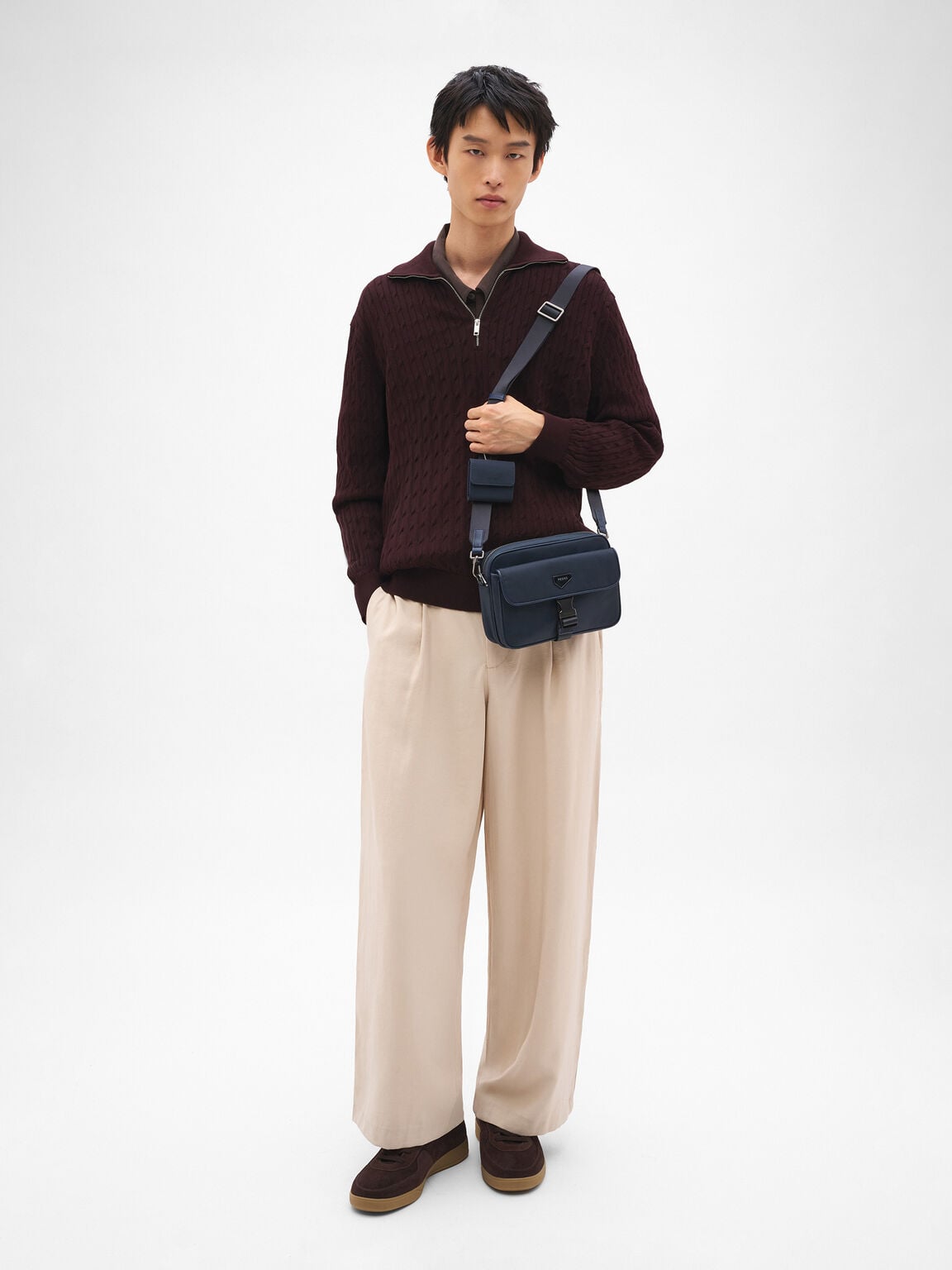 Tas Selempang Nilon Taper, , hi-res