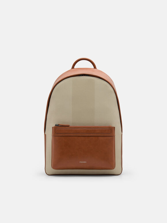 James Backpack, Brown, hi-res
