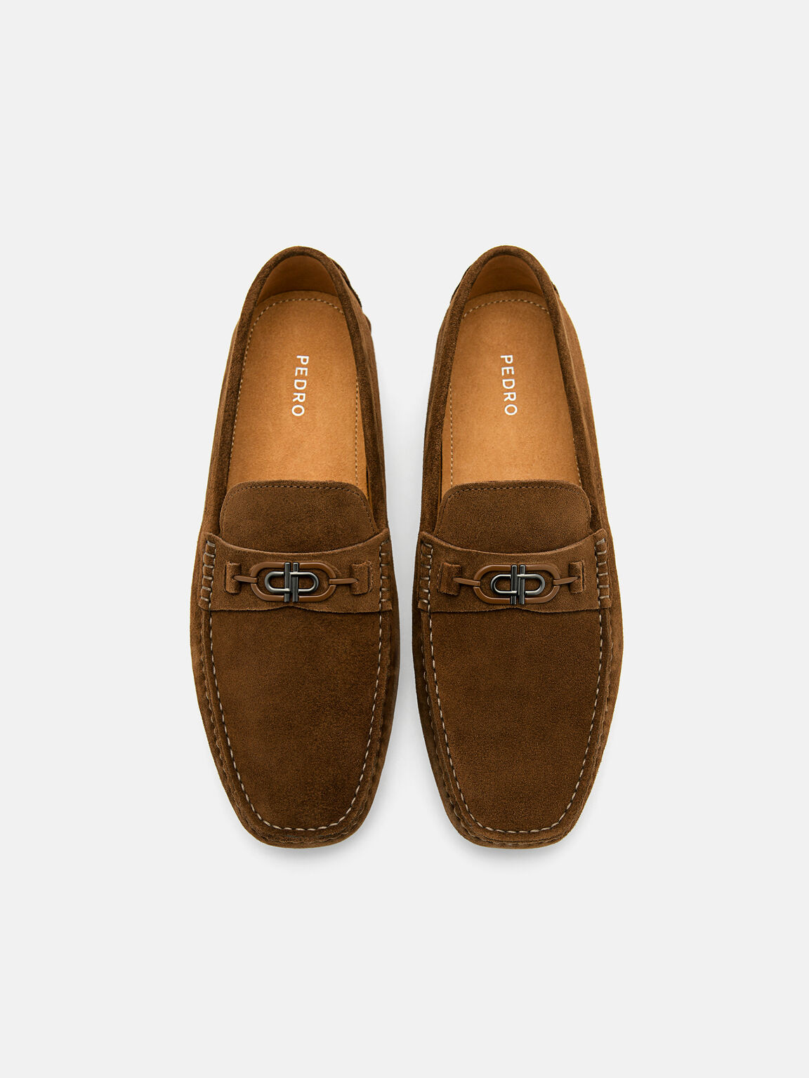 PEDRO Icon Sepatu Driving Suede Horsebit, 