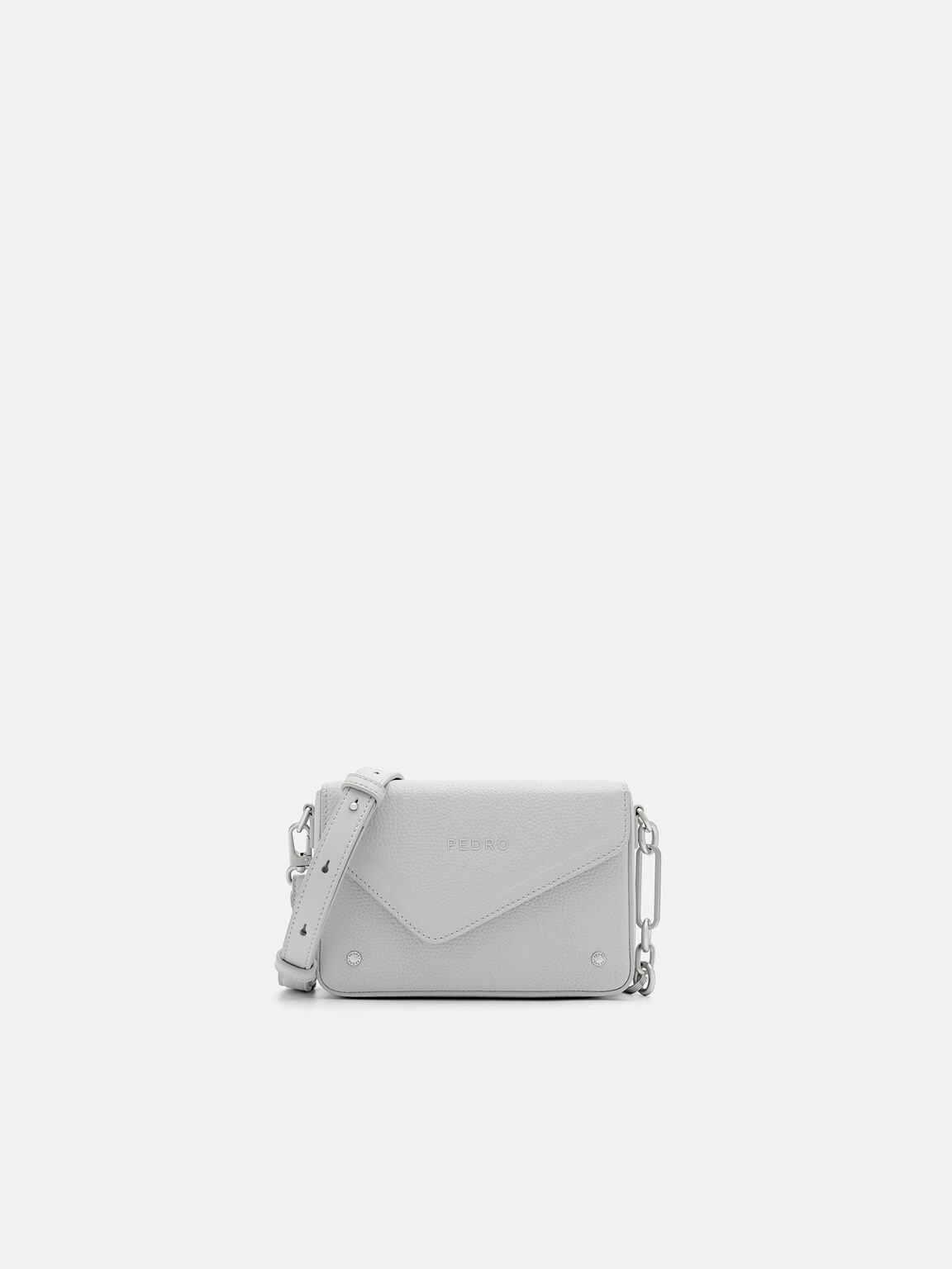 Tas Selempang Kotak dari Kulit Taper, 