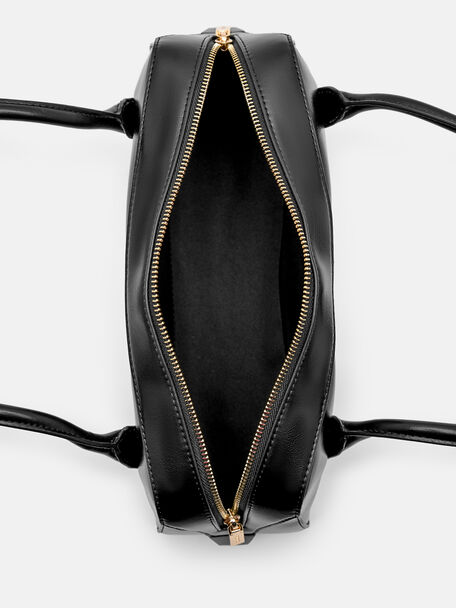 PEDRO Icon Leather Heel Sandals, Black
