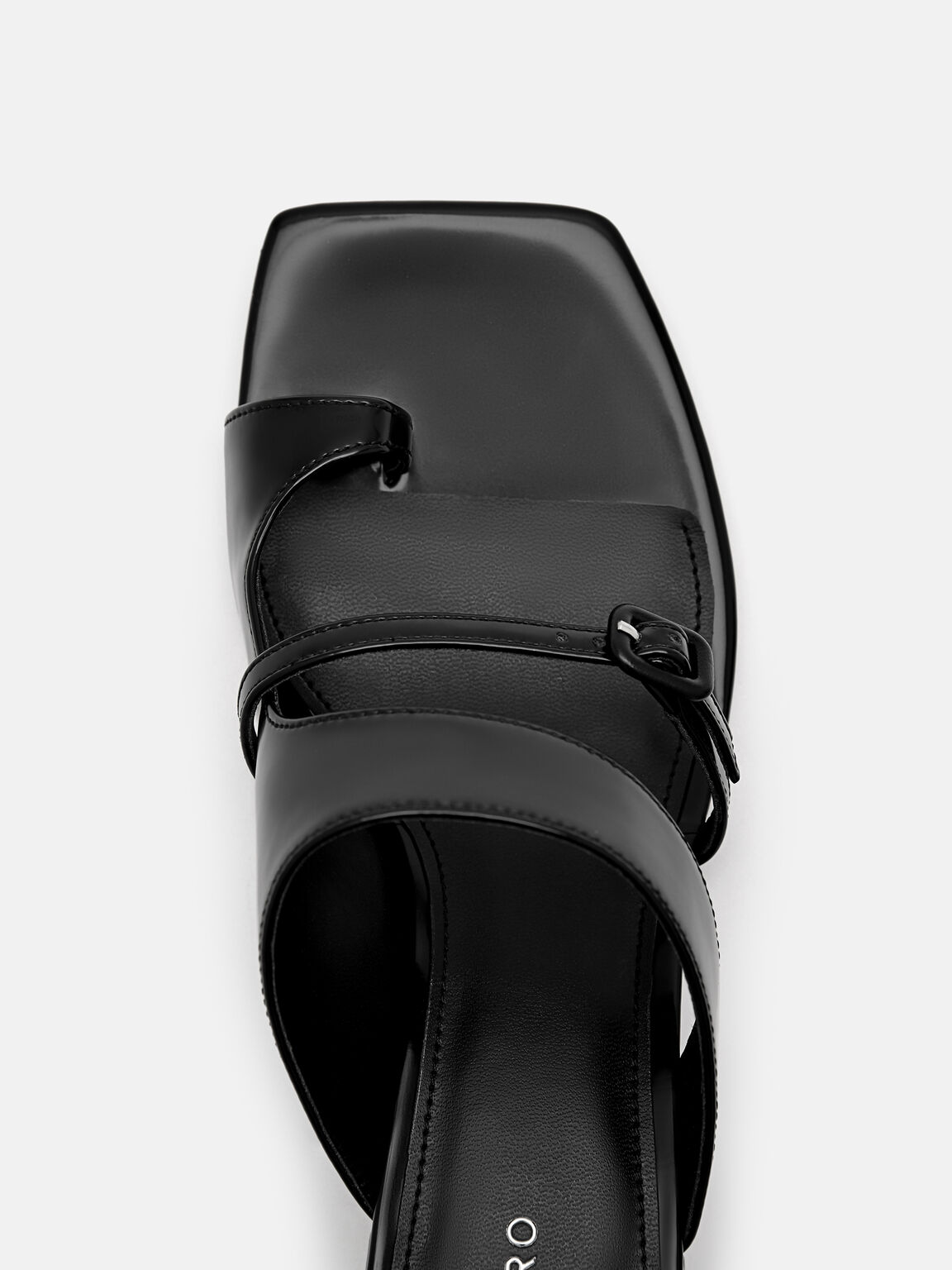 Loie Heel Sandals, Black