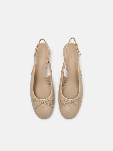 Sepatu Pumps Mary Jane Kulit Anna, 