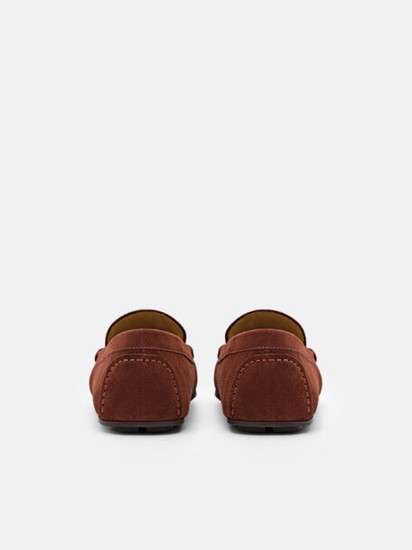 PEDRO Icon Leather Heel Sandals, Black