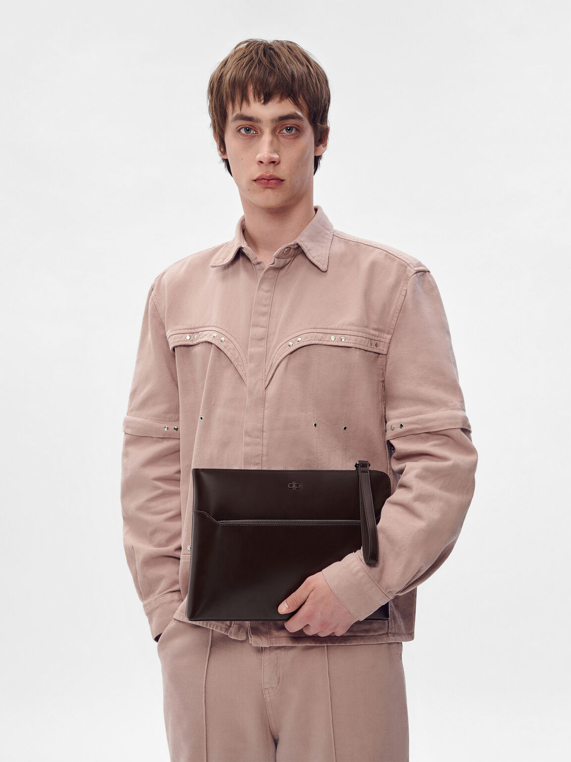 PEDRO Icon Leather Portfolio Bag, 