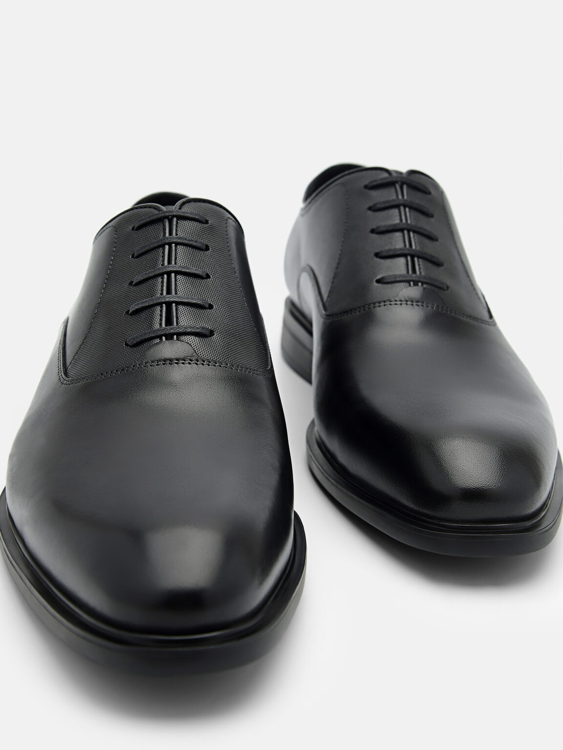 Leather Oxford Shoes, 