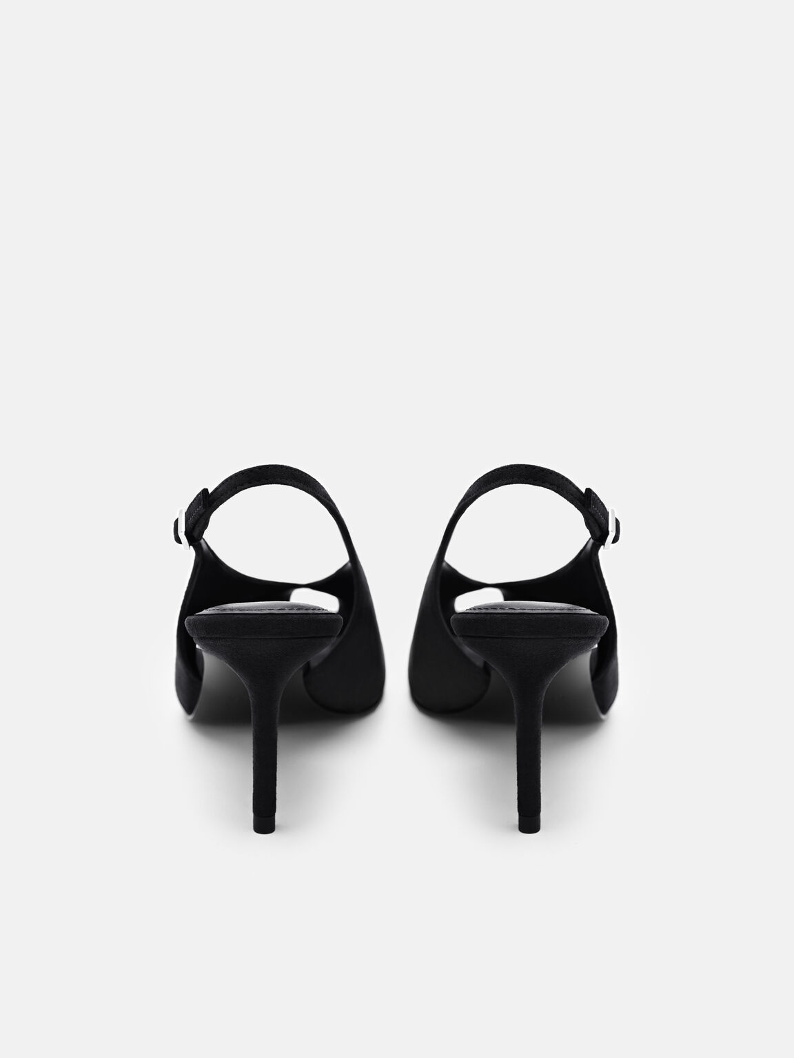 Sylvie Suede Slingback Heel Pumps, , hi-res