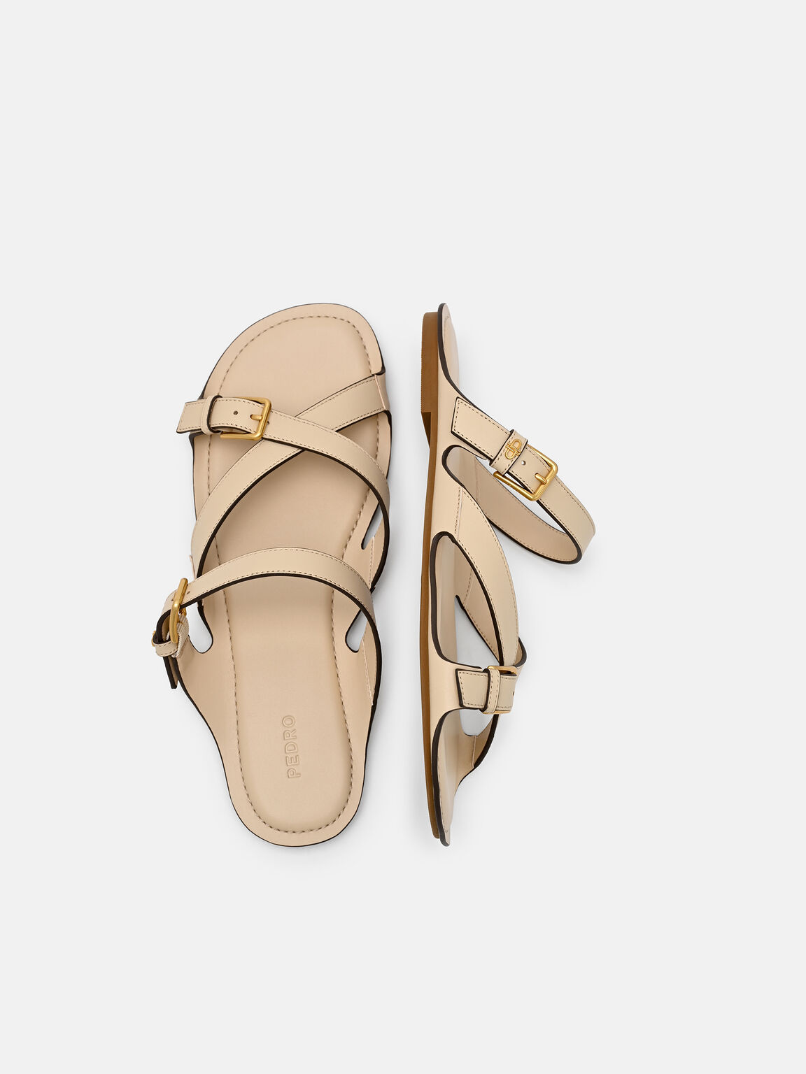 Sandal Selop Tali Kulit, 