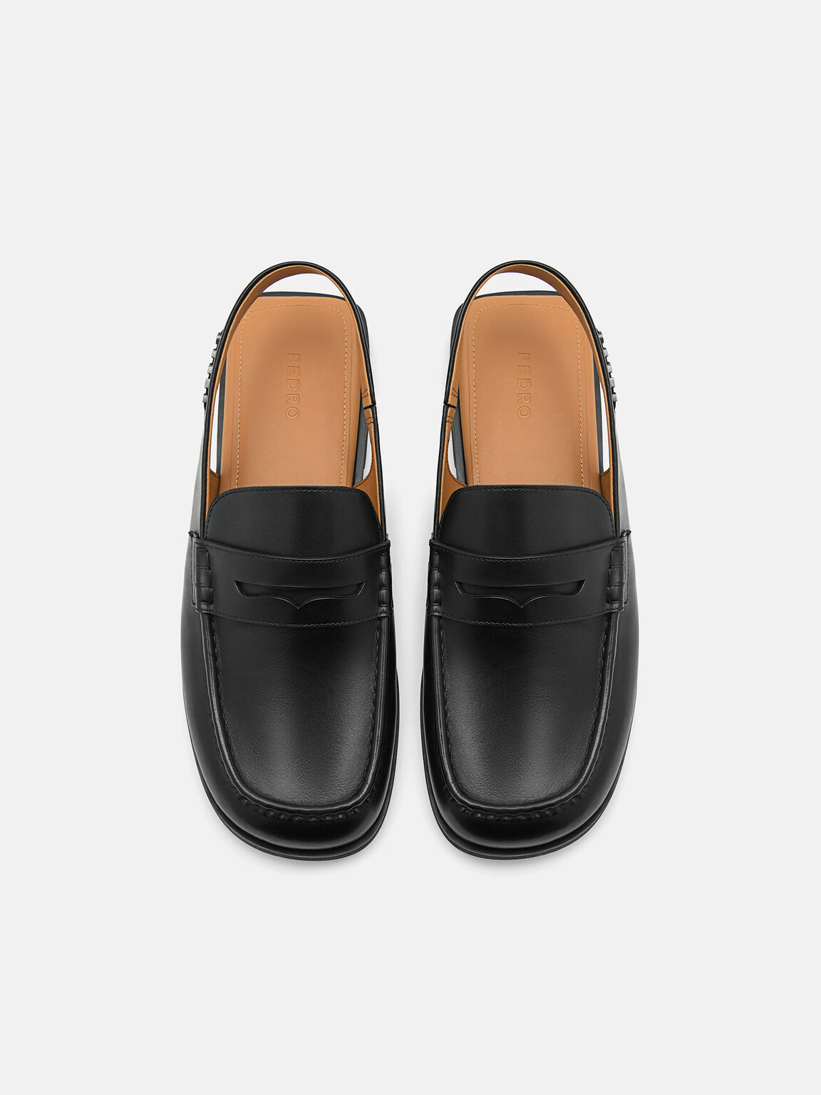 Ewan Leather Penny Loafers, 