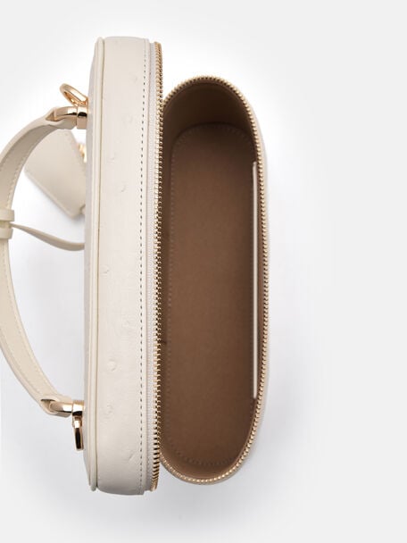 PEDRO Icon Leather Heel Sandals, Black