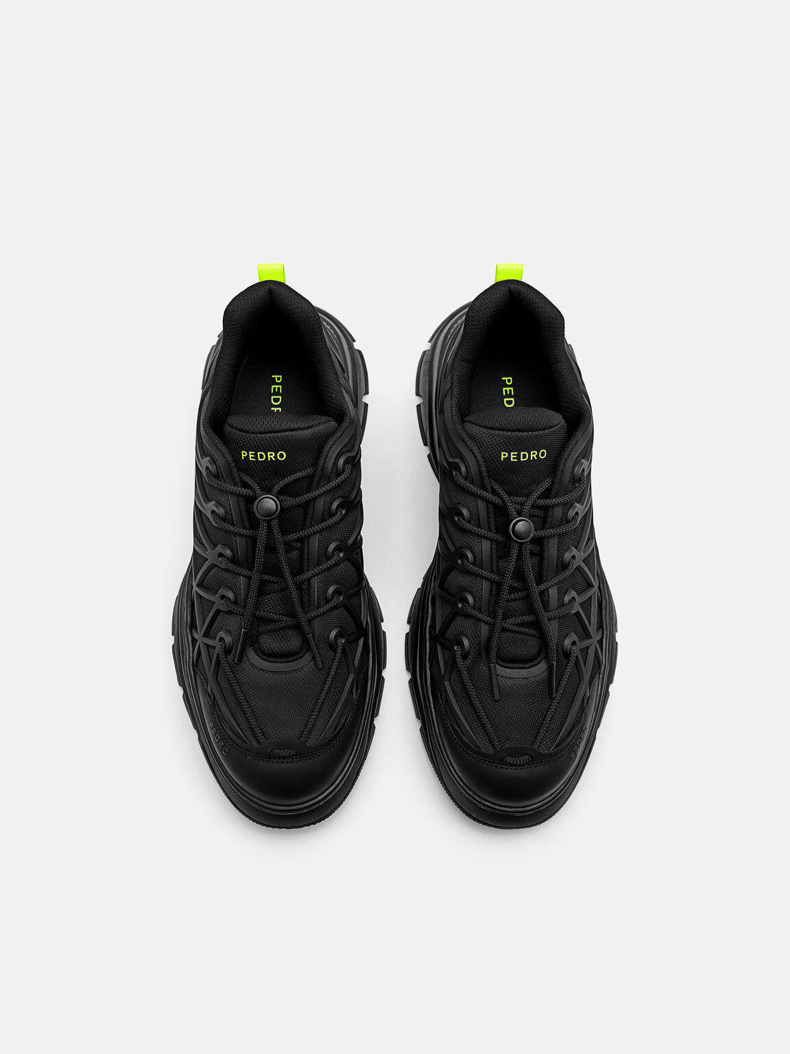 Hybrix Mesh Sneakers, Black