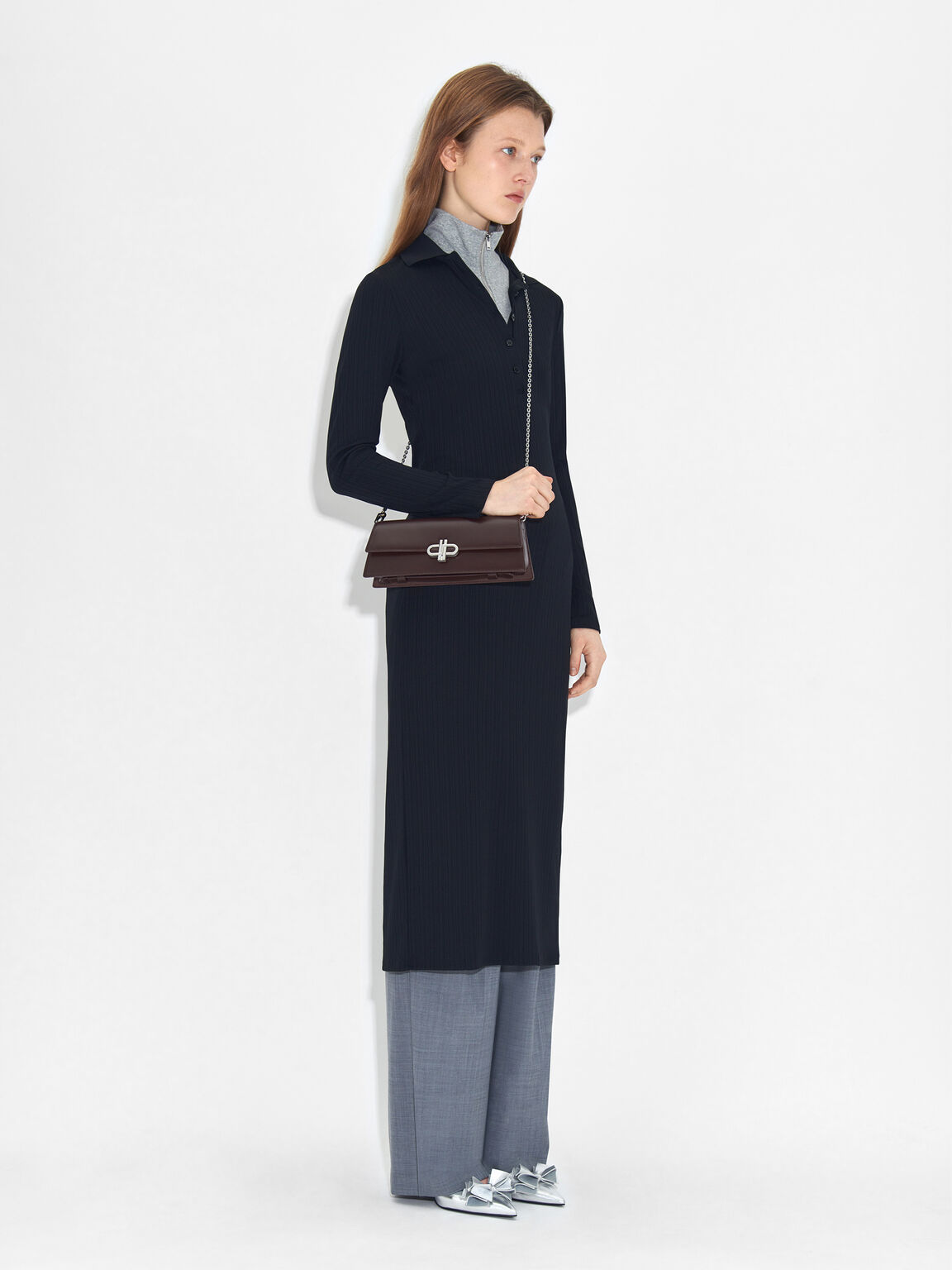 PEDRO Icon Leather Clutch Bag, 