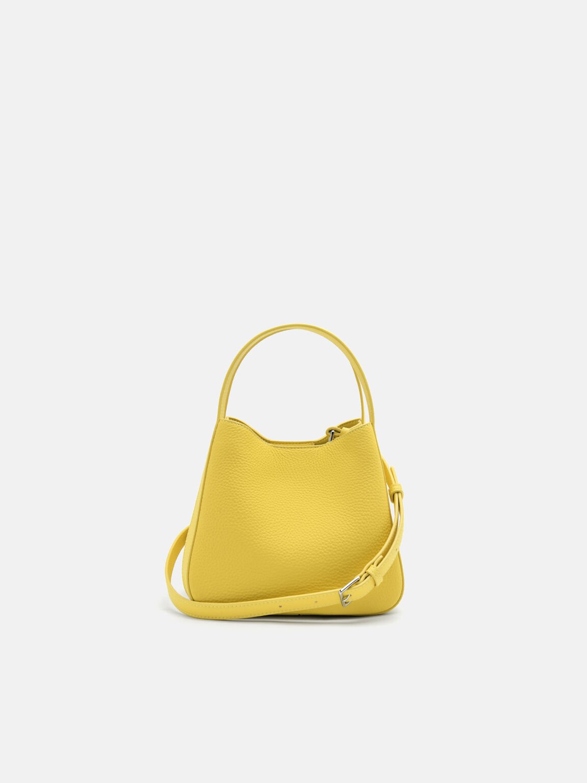Demi Leather Bucket Bag, 