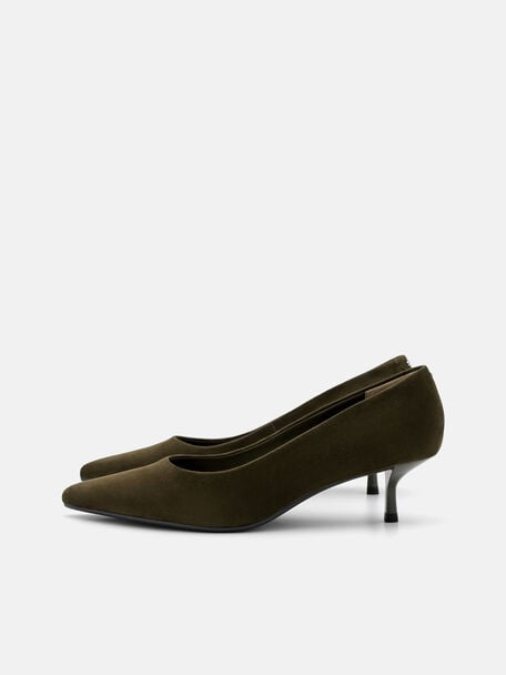 Quinn Suede Heel Pumps, , hi-res