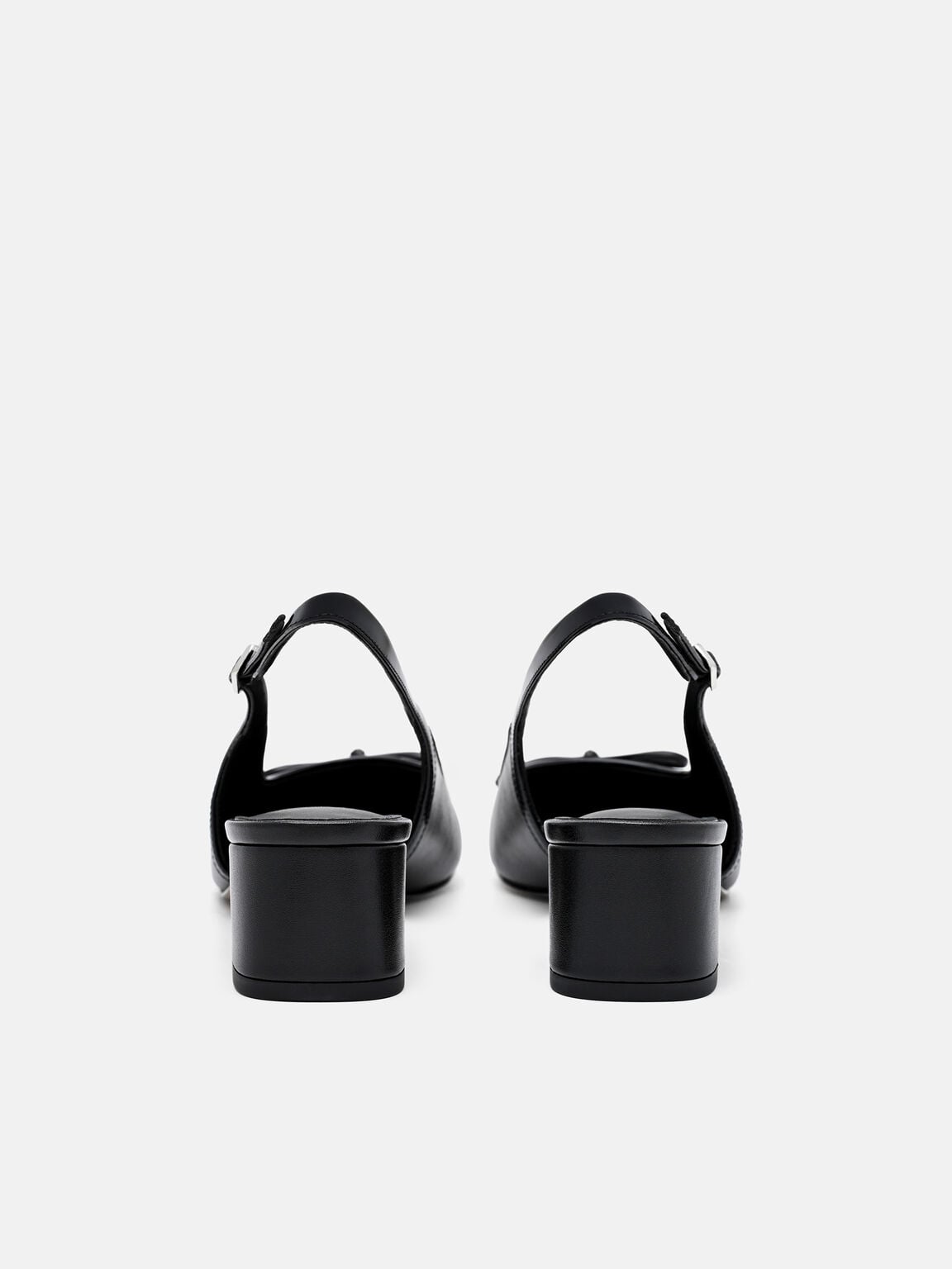 Sepatu Pumps Mary Jane Kulit Anna, 