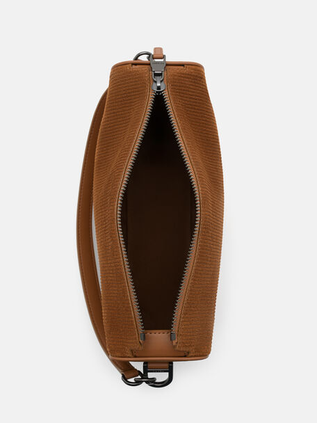 Maven Suede Crossbody Bag, , hi-res