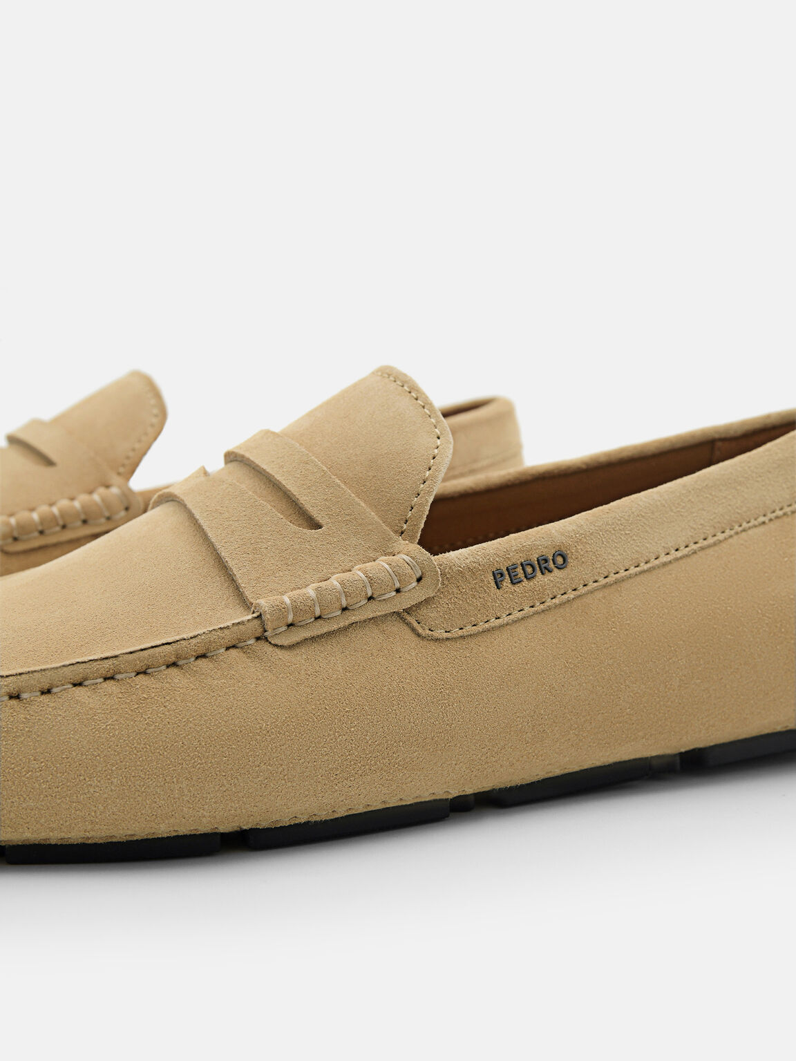 Sepatu Driving Suede Penny, 