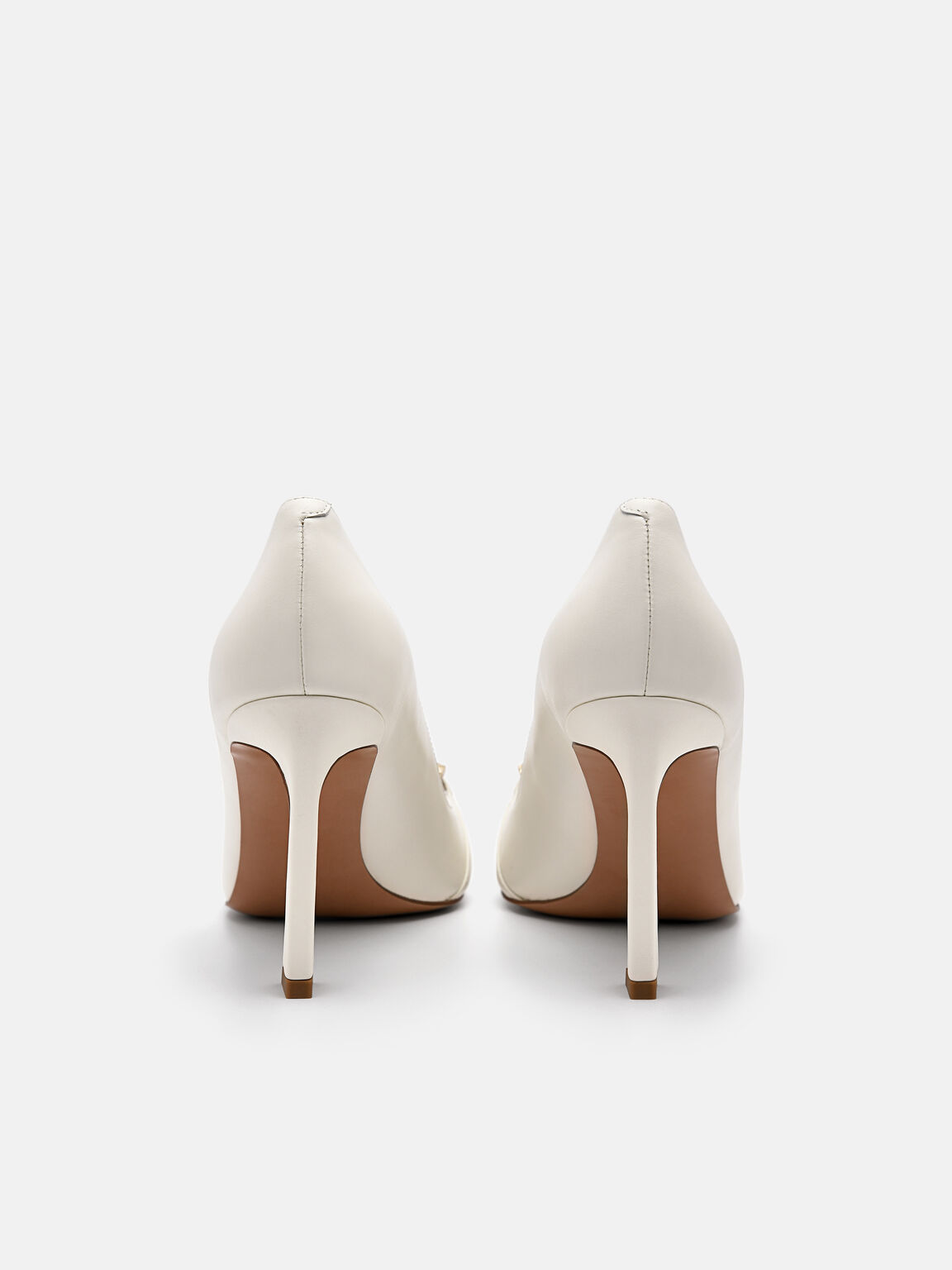 Mia Leather Heel Pumps, 