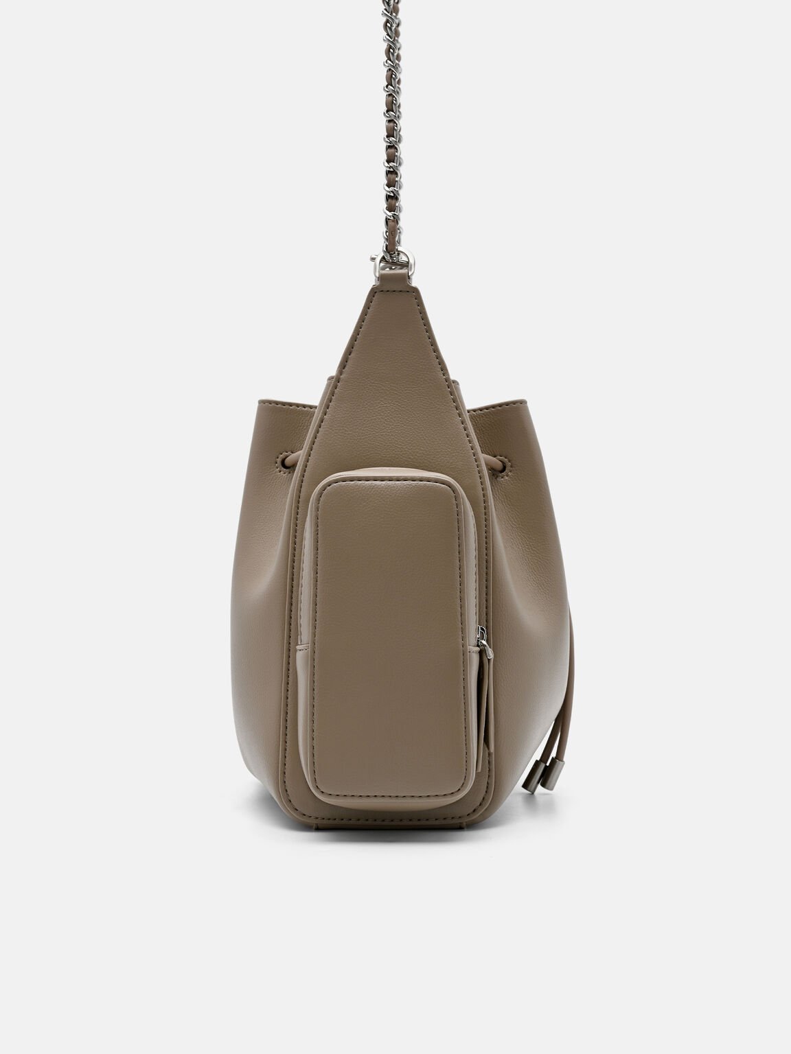 Drawstring Bucket Bag, , hi-res