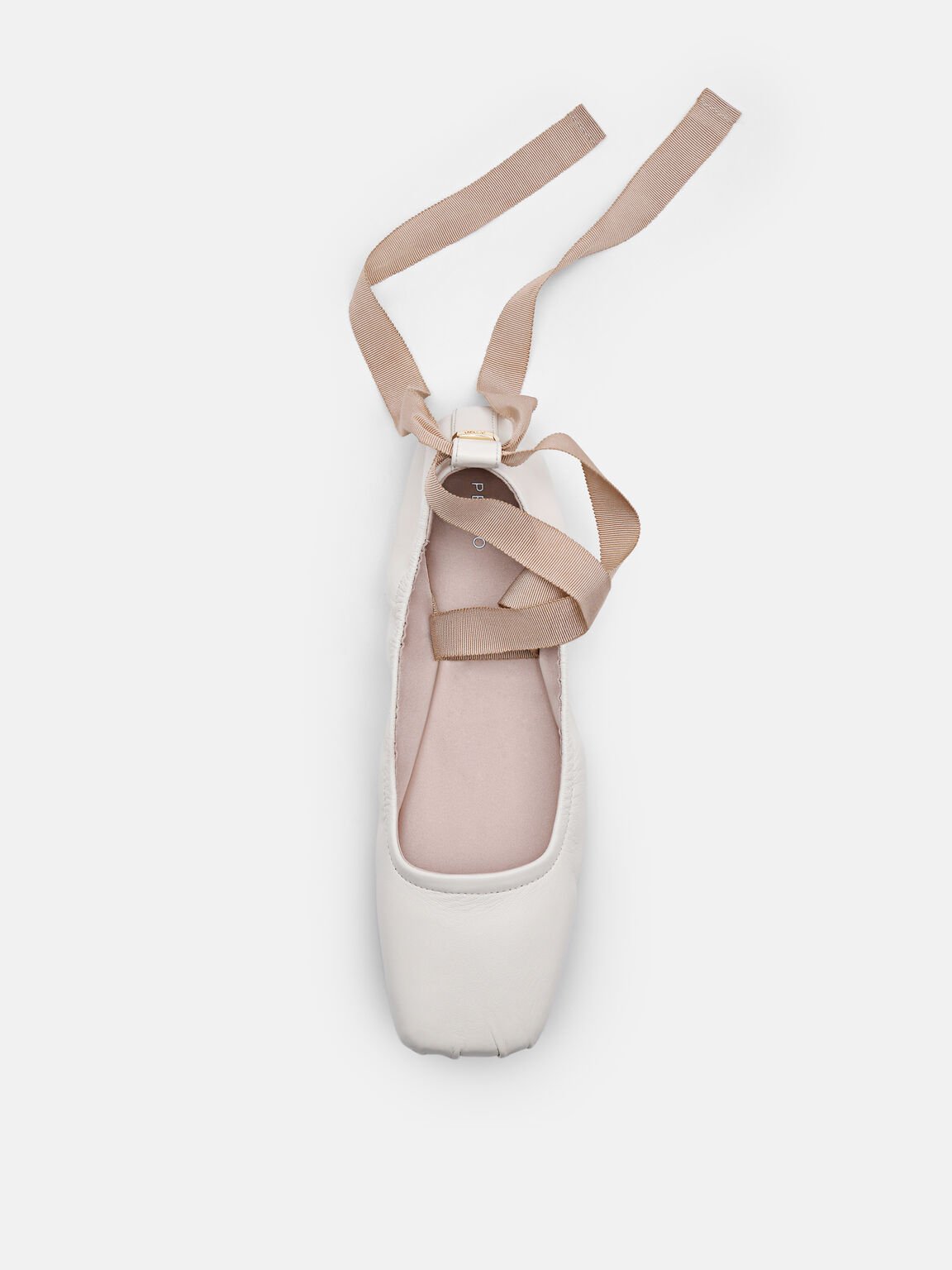 Lexa Leather Ballerina Flats, 
