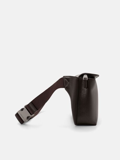 Tas Pinggang Kulit Maven, , hi-res