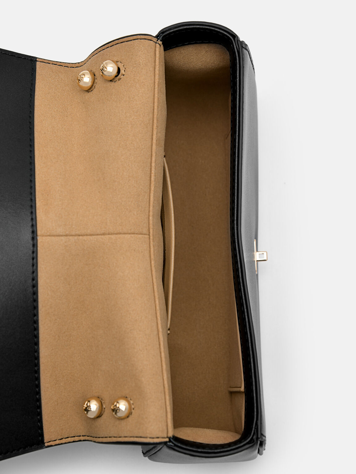 PEDRO Studio Farida Leather Handbag, Black