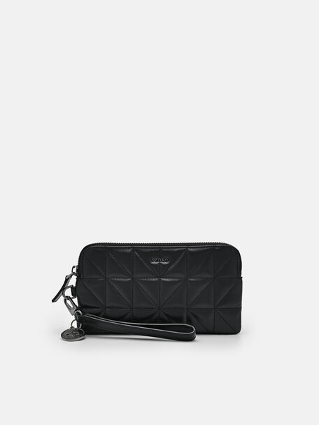 PEDRO Studio Leather Pouch in Pixel, Black