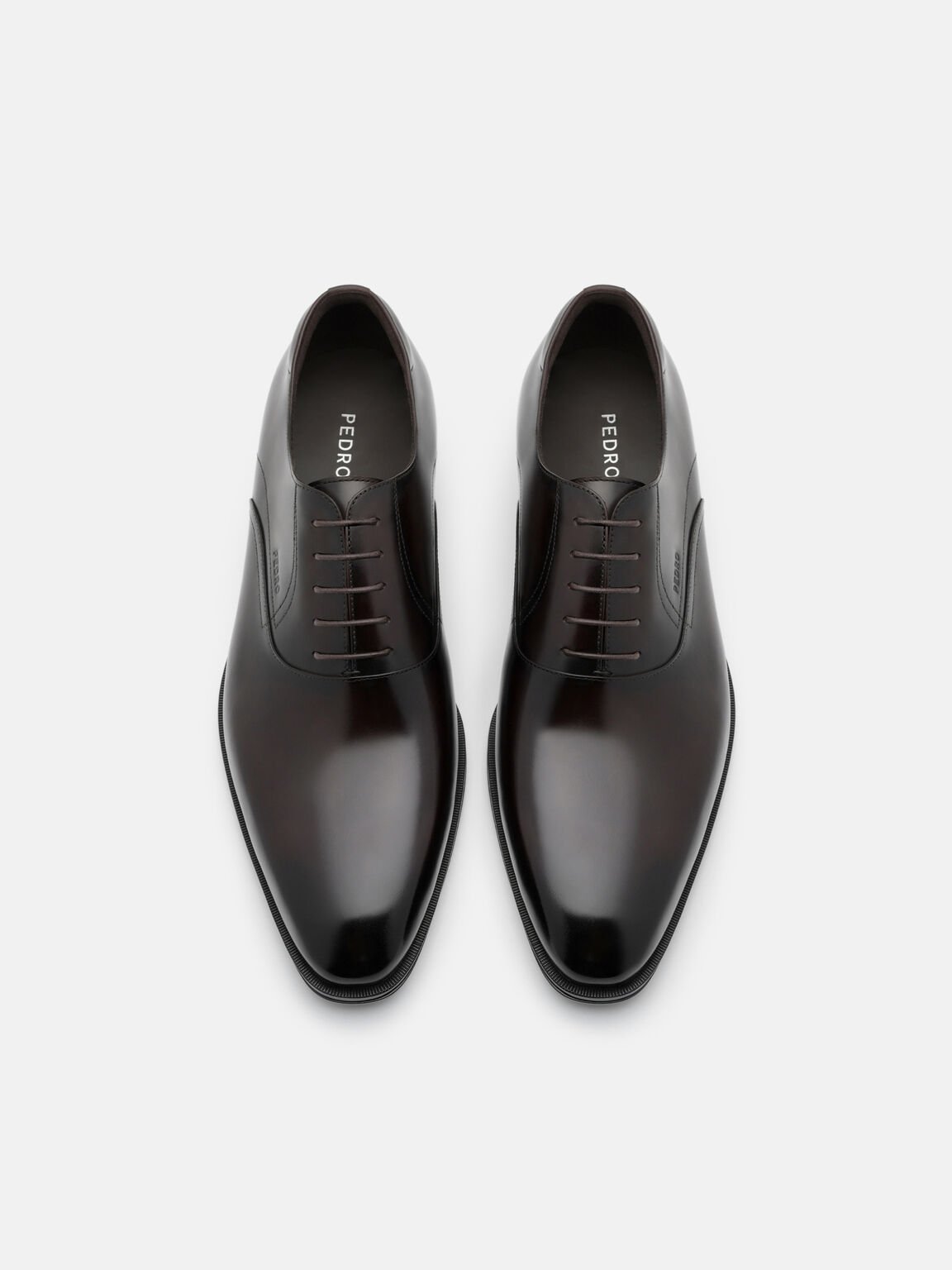 Leather Oxford Shoes, , hi-res