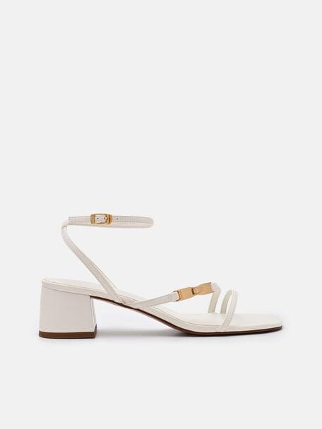 Sandal Hak Tali Pergelangan Hitch, , hi-res