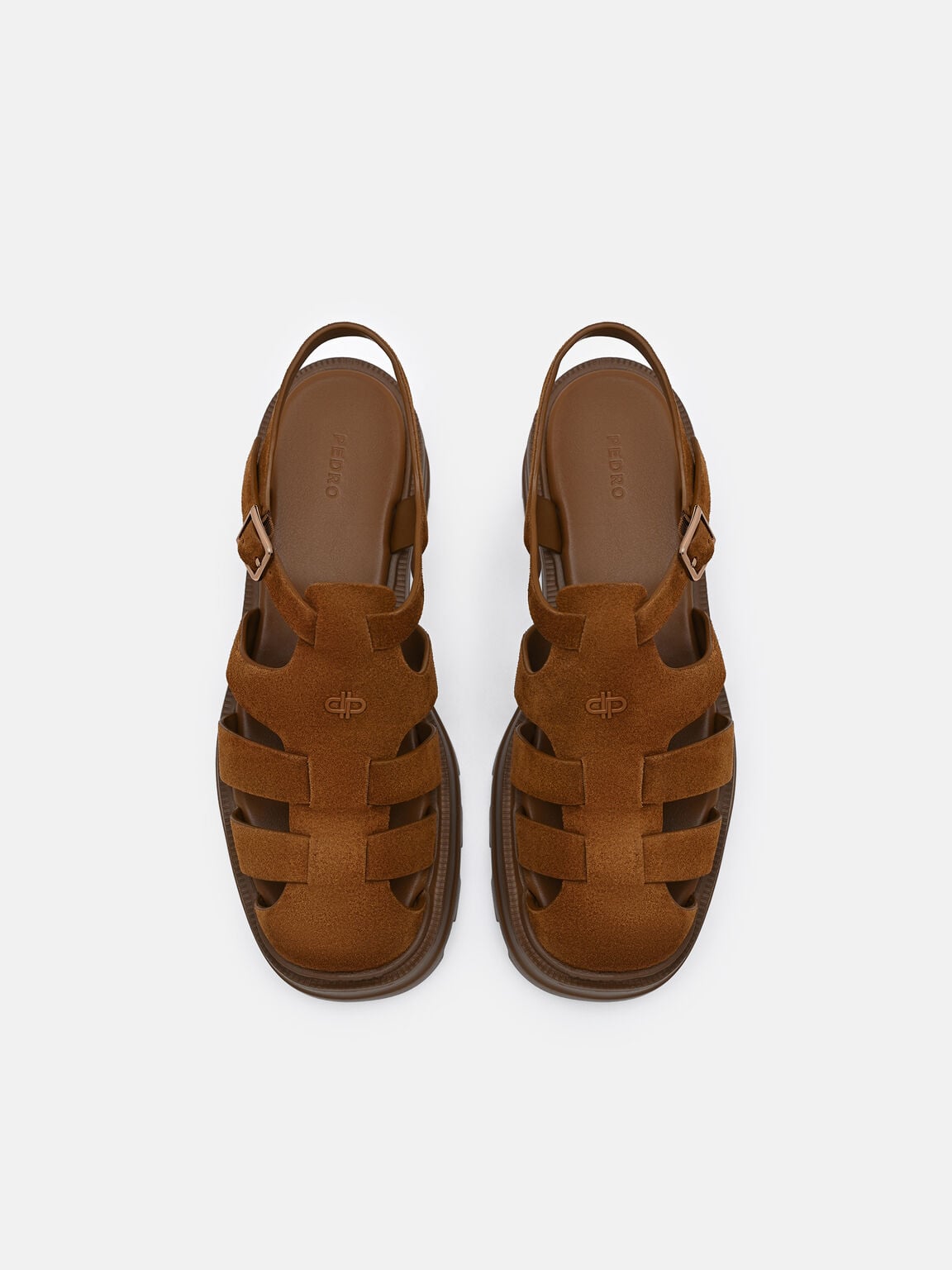 Sandal Caged Suede Verlin, , hi-res