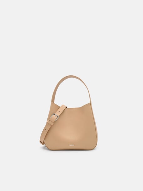 Dana Leather Bucket Bag, , hi-res