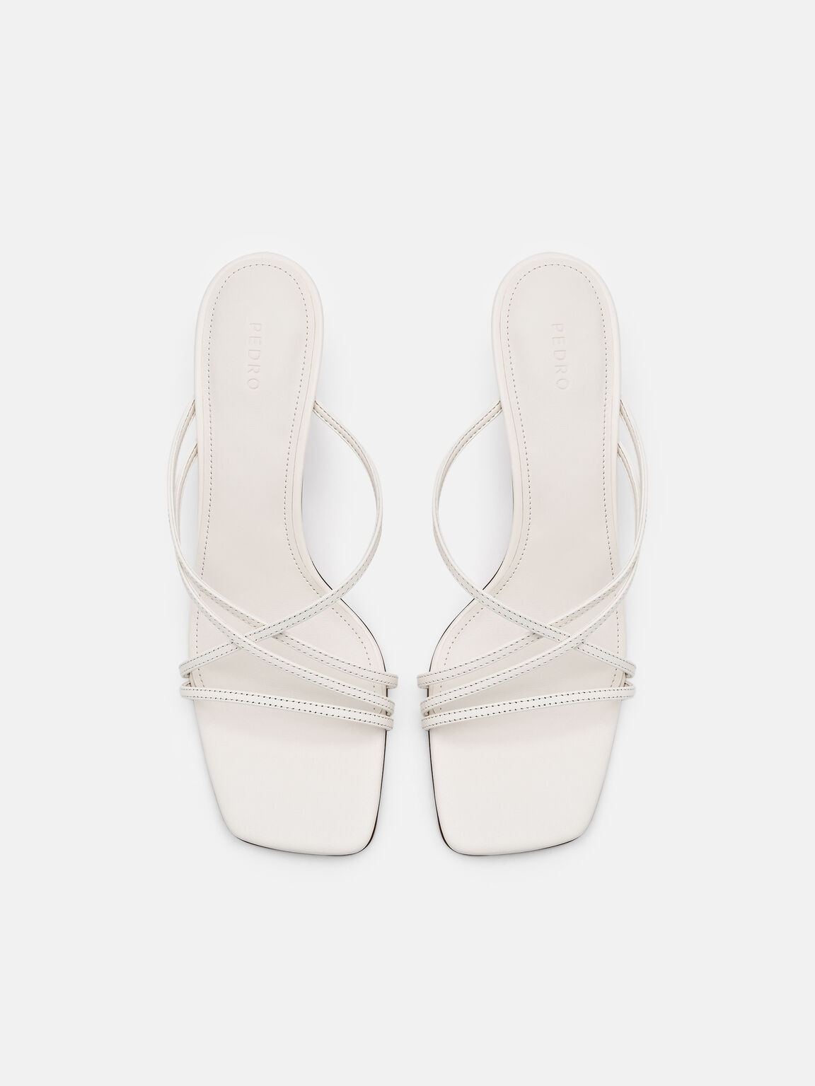 Sydney Sandal Hak Kulit, 