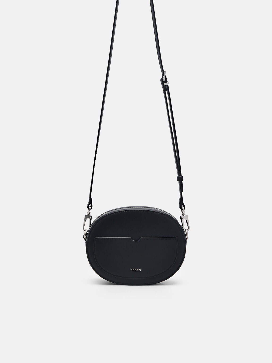 PEDRO Icon Round Leather Shoulder Bag, 