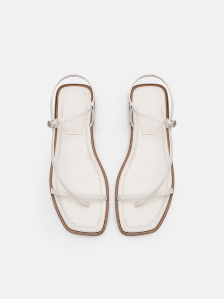 Ashby Leather Strappy Sandals, , hi-res