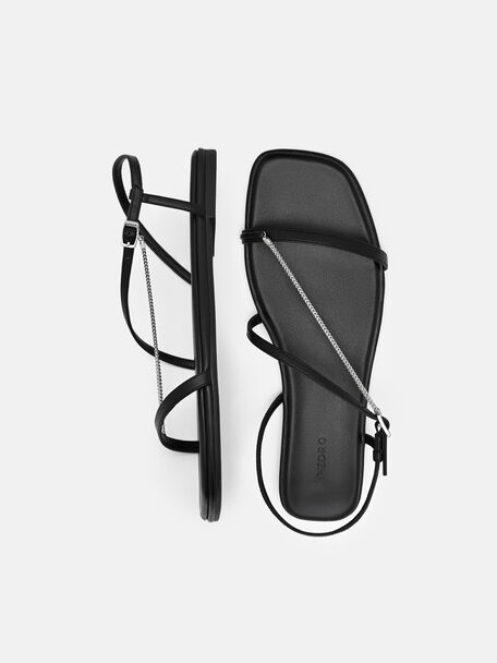 Marland Leather Ankle Strap Sandals, , hi-res