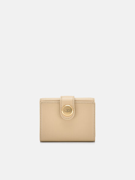 PEDRO Icon Dompet Kulit Tri-Fold, Sand