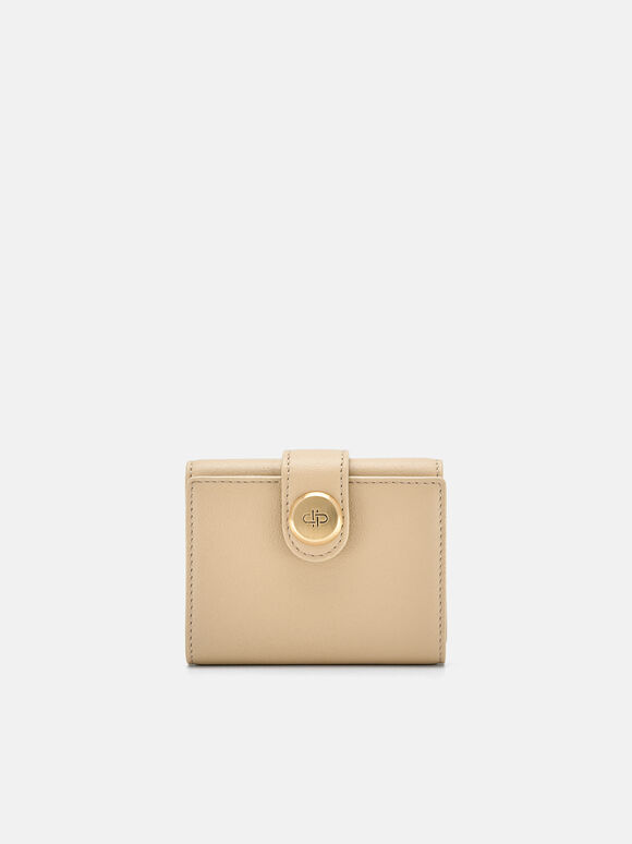 PEDRO Icon Dompet Kulit Tri-Fold, Sand