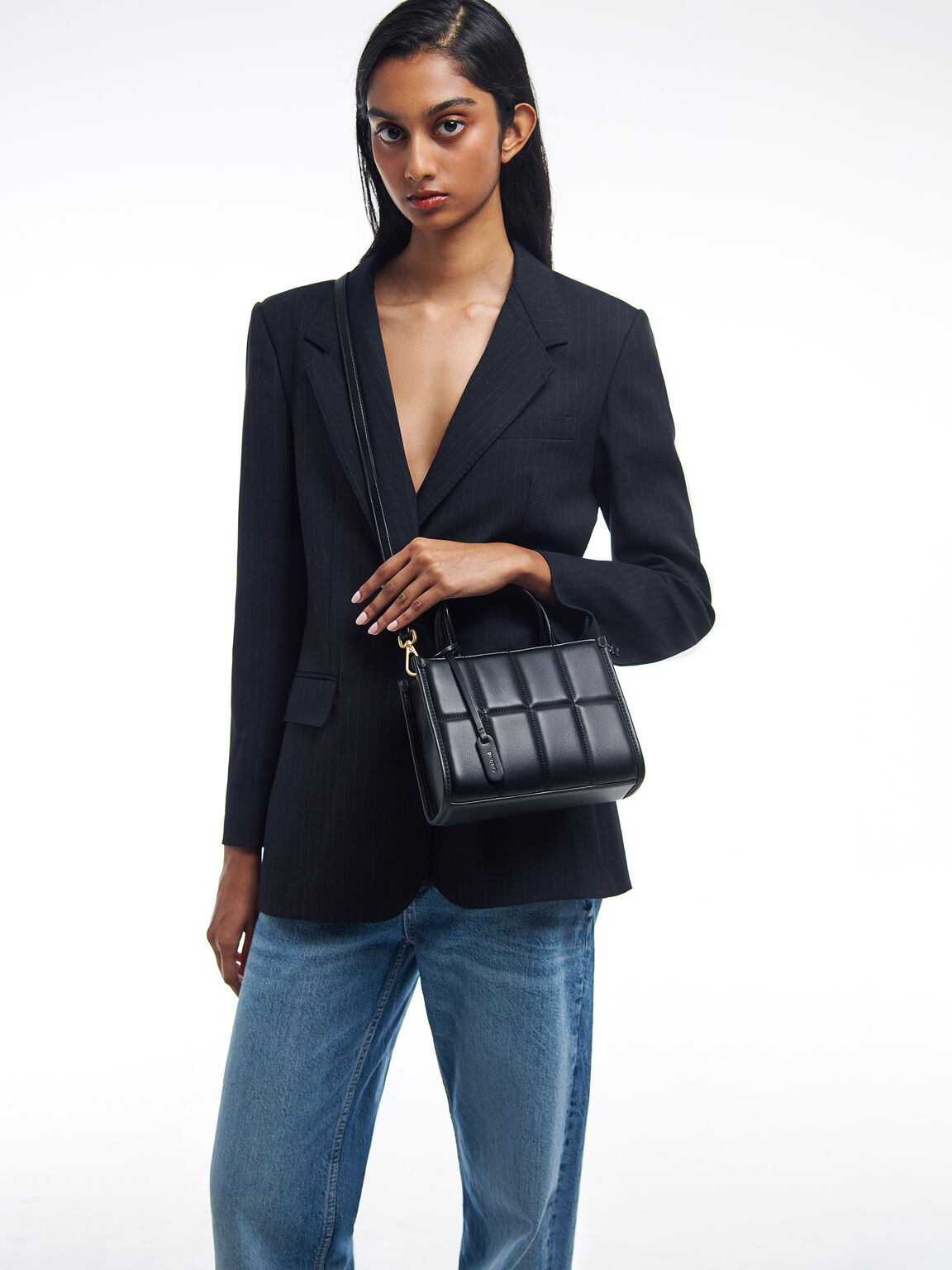Charlotte Quilted Handbag, 