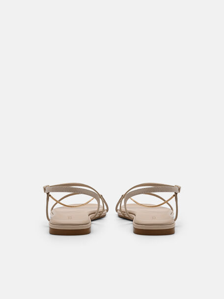 Marland Leather Ankle Strap Sandals, , hi-res