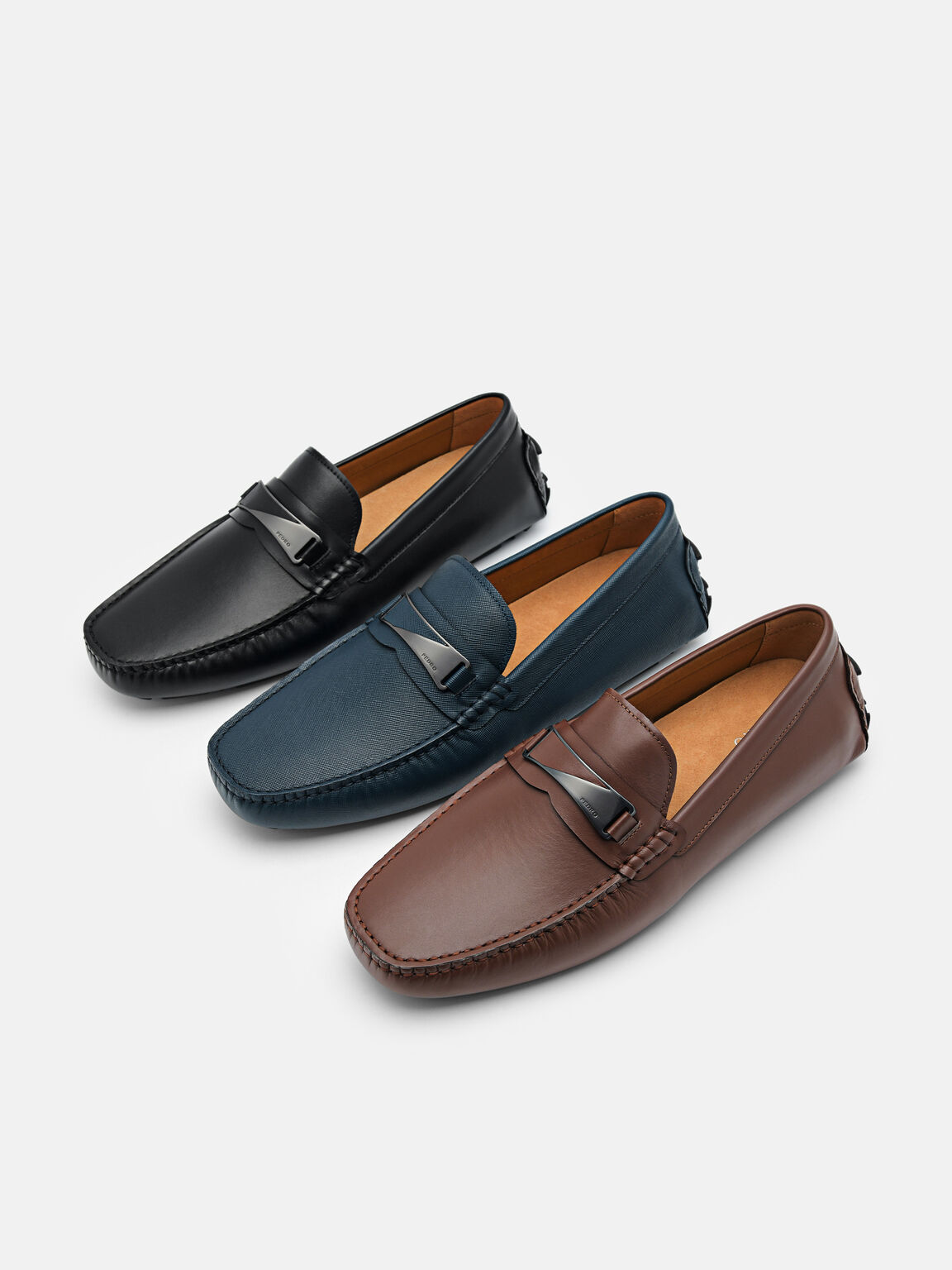 Sepatu Edge Leather Driving, 