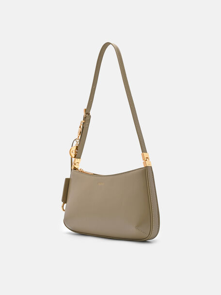 Jatte Leather Charm Shoulder Bag, , hi-res